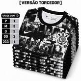 Grade Fechada Corinthians Treino Torcedor Masculino- 10 Peças