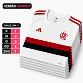 Grade Fechada Flamengo 2 Torcedor Feminina - 10 Peças