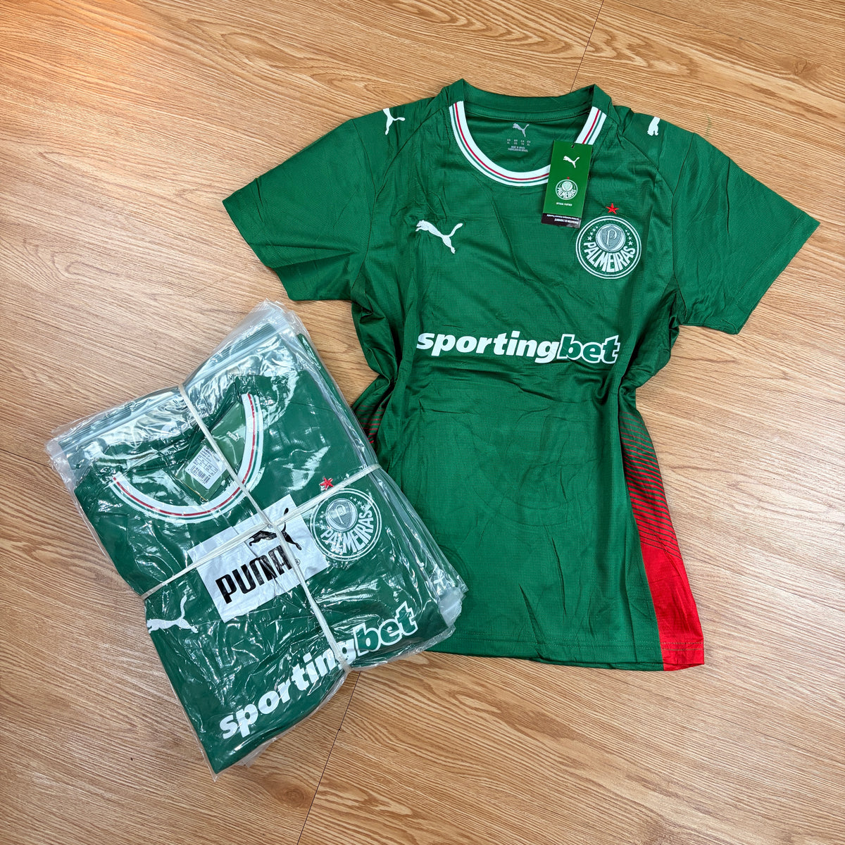 Grade Fechada Palmeiras Home Torcedor Feminina 10 Peças