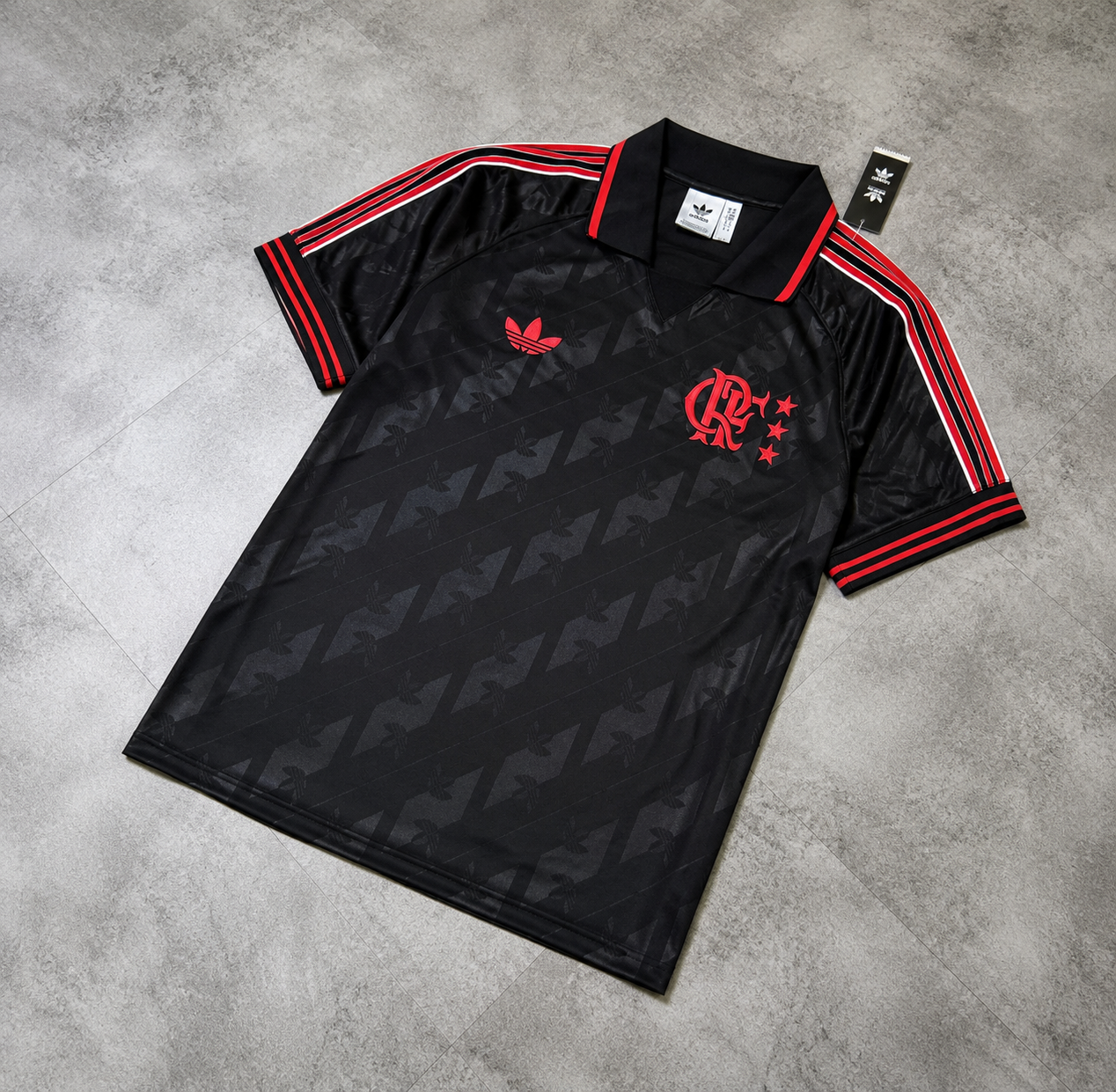 Camisa Flamengo Retrô Preta 26/27 Torcedor Masculino